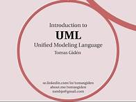 Video thumbnail for Introduction to UML