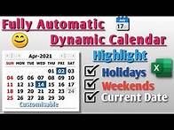 Video thumbnail for How to make calendar 2024 in excel | Ms Excel में कैलेंडर कैसे बनाये ? | #TheTalkingBrain #Excel