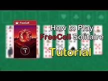 Video thumbnail for How to Play FreeCell Solitaire [Tutorial]