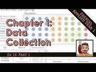 Video thumbnail for Data Collection 6 • The Large Data Set - introduction • Stats1 Ex1E • 🤖