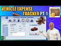 Video thumbnail for Learn How To Create This Amazing Vehicle & Fleet Expense Tracker In Excel Today [Part 1]
