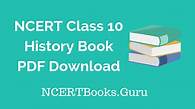 Video thumbnail for NCERT Class 10 History Books PDF Download