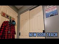 Video thumbnail for Installing a Sliding Closet Door Track
