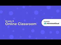 Video thumbnail for Grade 6 - Natural Sciences - Solids, Liquids and Gases / WorksheetCloud Online Lesson