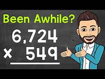 Video thumbnail for 3-Digit Multiplication: A Step-By-Step Review | Multiplying by a 3-Digit Number | Math with Mr. J