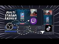 Video thumbnail for How to multi-stream to TikTok (vertically) & Twitch using OBS for FREE | New Atium Plug in + TIPS
