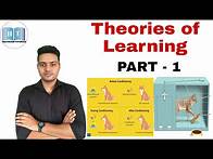 Video thumbnail for Theories of learning | Trial and Error theory of learning Classical Conditioning theory of learning