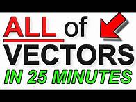 Video thumbnail for A Level Physics Revision: All of Vectors (in 25 minutes)