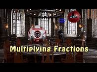 Video thumbnail for Multiplying Fractions - 5th Grade Mage Math Video