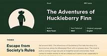 Video thumbnail for The Adventures of Huckleberry Finn Chapter 40 Summary | Course Hero