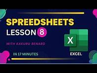 Video thumbnail for Spreadsheets Excel Lesson 8: How to compute for Percentage Increase or decrease in Excel using IF