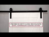 Video thumbnail for Lowe's ReliaBilt Soft Close Barn Door