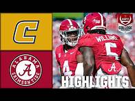 Video thumbnail for Chattanooga Mocs vs. Alabama Crimson Tide | Full Game Highlights