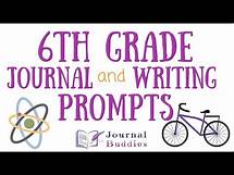 Video thumbnail for 6th Grade Journal Prompts