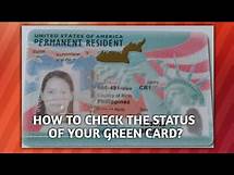 Video thumbnail for HOW TO CHECK THE STATUS OF YOUR GREEN CARD?