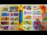 Video thumbnail for Learn abc words and letters Vtech Touch and teach word book