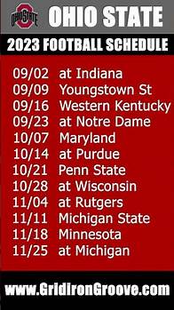 Video thumbnail for 2023 Ohio State Buckeyes Football Schedule