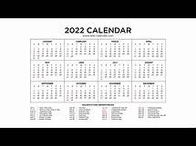 Video thumbnail for Year 2022 Calendar Printable with Holidays - Wiki Calendar