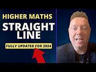 Video thumbnail for Higher Maths - Straight Line - Whole Unit and EVERY Past PAPER Question!