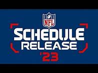 Video thumbnail for 2023 NFL Schedule Release Show