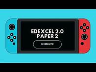 Video thumbnail for Edexcel 2 0 Paper 2 in 1 Minute!