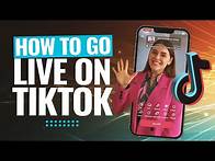 Video thumbnail for How To Go Live On TikTok Like A PRO!