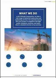 Video thumbnail for how to create construction company profile | Company Profile Format