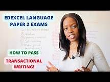 Video thumbnail for How To Write The Perfect 'Transactional Writing' Essay For EDEXCEL GCSE English Language Paper 2!