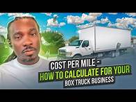 Video thumbnail for How To Calculate Your Cost Per Mile For Your Trucking Business (Step By Step)