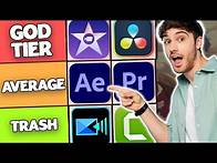 Video thumbnail for BEST Video Editing Software Tier List 2024 (For PC & Mobile)