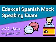 Video thumbnail for Edexcel GCSE Spanish: Speaking Exam Walkthrough