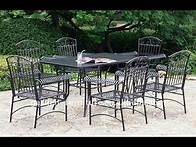 Video thumbnail for Wrought Iron Patio Furniture Sets