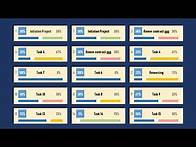 Video thumbnail for Build an Excel Task List Summary for Activities or Projects, Project Management Dashboard RAG Status