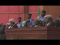 Video thumbnail for Nigerian court begins hearing challenge to Buhari's win