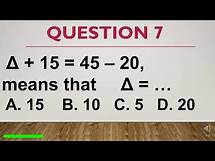 Video thumbnail for Grade 6 Mathematics Final Exam Revision 1 (QUESTIONS & ANSWERS)