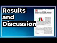 Video thumbnail for How to Write Your Results and Discussion Section for a research article