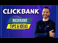 Video thumbnail for Clickbank Nickname Tips And Ideas (How To Choose Clickbank Nickname)