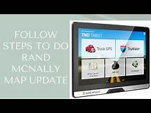 Video thumbnail for Follow Steps To Do Rand McNally Map Update
