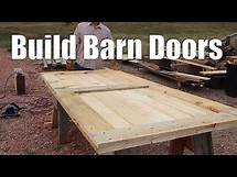 Video thumbnail for Building Barn Doors for the Timber Frame