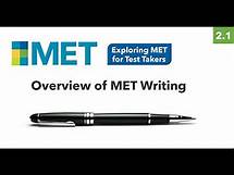Video thumbnail for The Michigan English Test (MET) Writing Section Overview