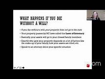 Video thumbnail for Wills, Powers of Attorney, and Living Wills Online Clinic