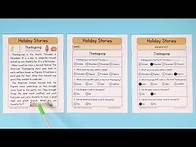 Video thumbnail for Thanksgiving Reading Comprehension Worksheet