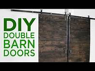 Video thumbnail for DIY Rustic Double Barn Doors | 17