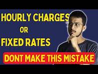 Video thumbnail for Should you charge HOURLY or FIXED rates as a FREELANCER! | Freelance Project Pricing explained