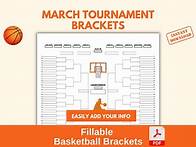 Video thumbnail for NCAA Basketball Bracket Printable Editable Bracket Mens Womens Brackets 2024 College Tournament Reusable March Madness Bracket Hoop Player - Etsy