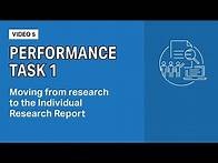 Video thumbnail for AP Seminar Performance Task 1: Building your IRR