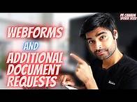 Video thumbnail for How to create WEBFORMS | How to respond to ADDITIONAL DOCUMENT REQUEST(ADR) | PR Canada 2022