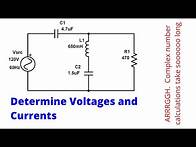 Video thumbnail for AC Analysis: Series/Parallel RLC Circuit