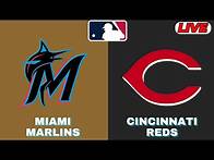 Video thumbnail for LIVE : Miami Marlins Vs Cincinnati Reds | MLB 2025 | MLB Baseball Match | Score | Apr 22 2025