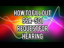 Video thumbnail for How To Fill Out Form HA-501 Request For Hearing Appeal. Sample HA-501 Form. Social Security HA-501.